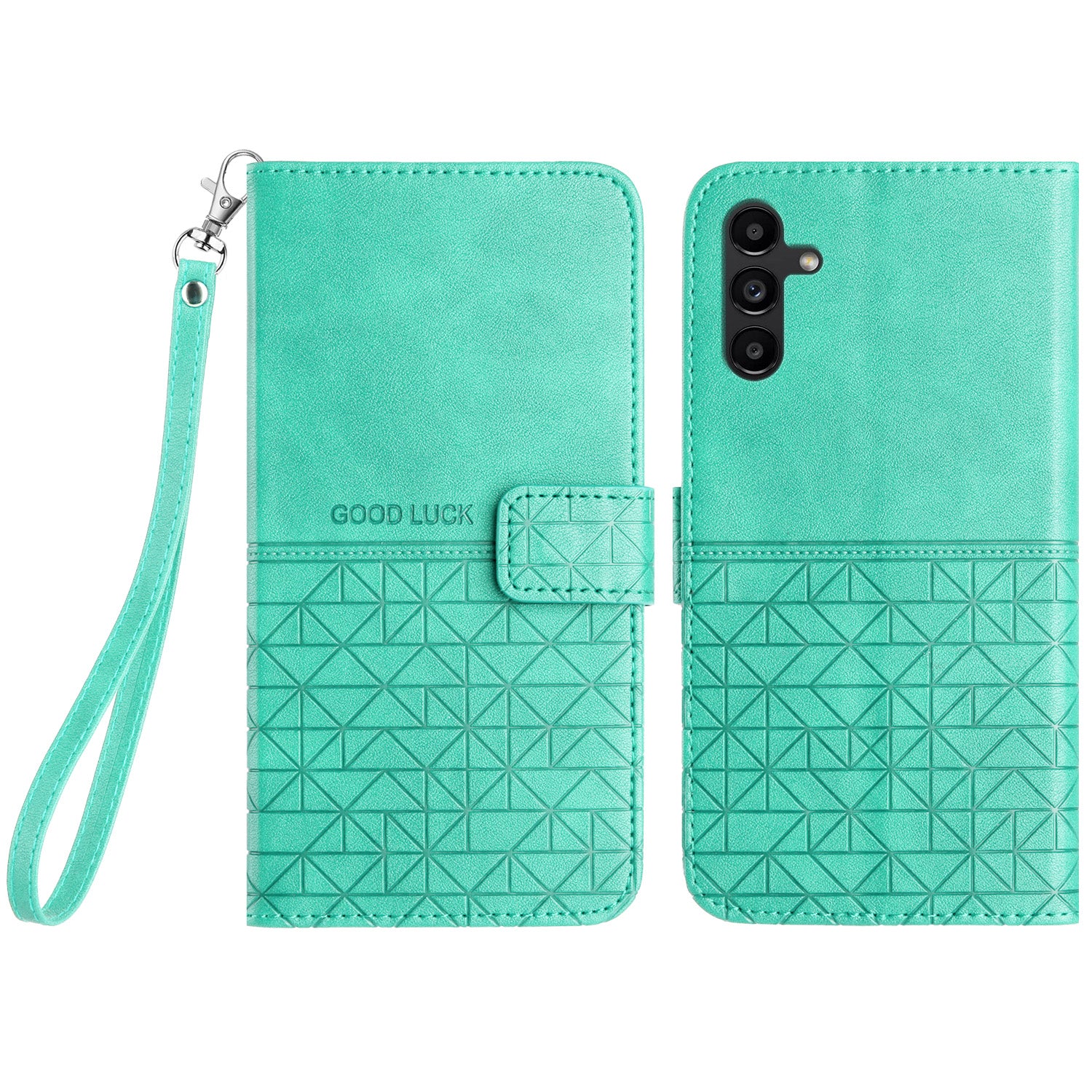Phone Case for Samsung Galaxy S23 FE Wallet Stand Geometric Imprinted Microfiber Leather Cover Phone Case for Samsung Galaxy S23 FE Wallet Stand Geometric Imprinted Microfiber Leather Cover